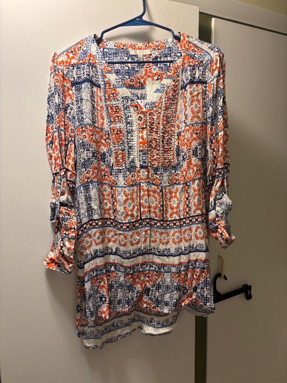 Pale Sky boho top